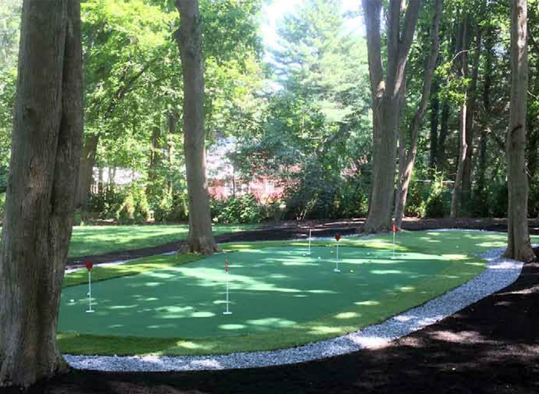 15 X 28 5 Hole Pro Backyard Or Indoor Putting Green Made From The World S Best Turf Starpro Greens