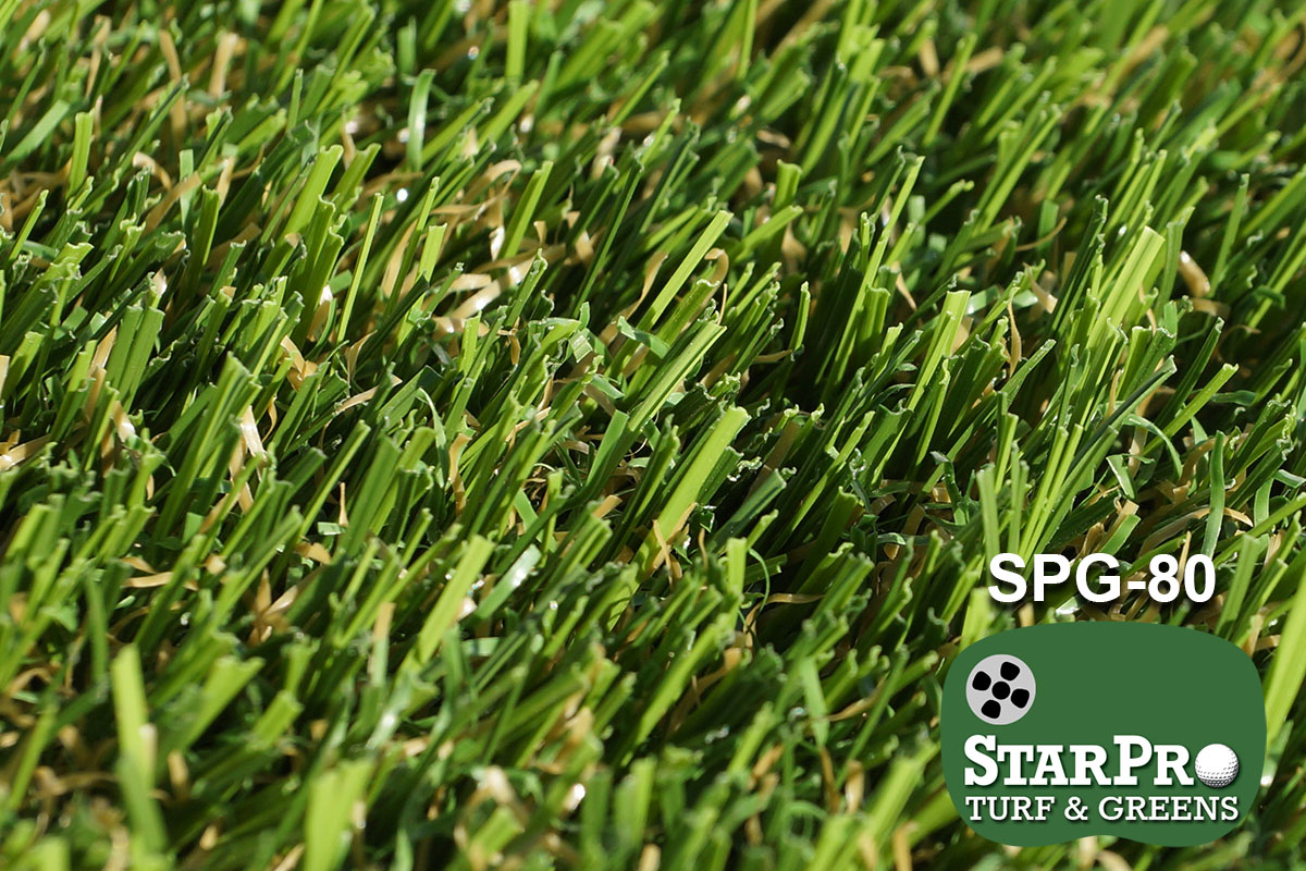 StarPro Greens SPG-80 Fairway & Backyard Artificial Grass Turf